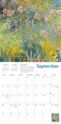Flame Tree Monet's Waterlilies Kalender 2026