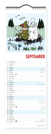Flame Tree Moomin Slimline Kalender 2027