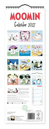 Flame Tree Moomin Slimline Kalender 2027