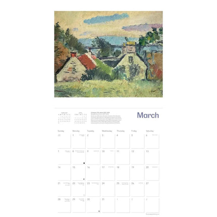 Flame Tree National Galleries Scotland: Scottish Colourists Kalender 2027