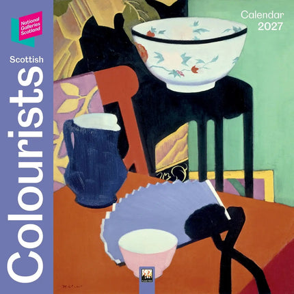 Flame Tree National Galleries Scotland: Scottish Colourists Kalender 2027