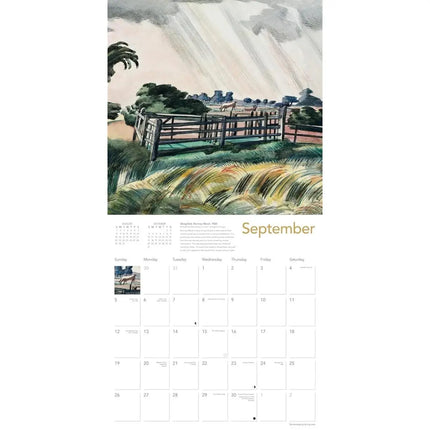 Flame Tree Paul Nash Kalender 2027