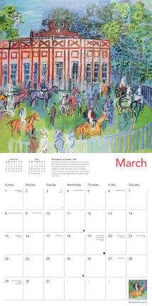 Flame Tree Raoul Dufy Kalender 2026