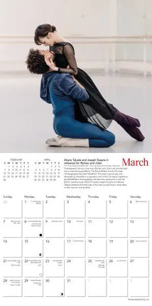 Flame Tree Royal Ballet Kalender 2027 Mini