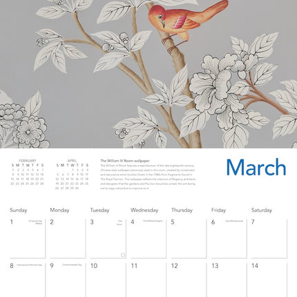 Flame Tree Royal Pavilion Kalender 2026
