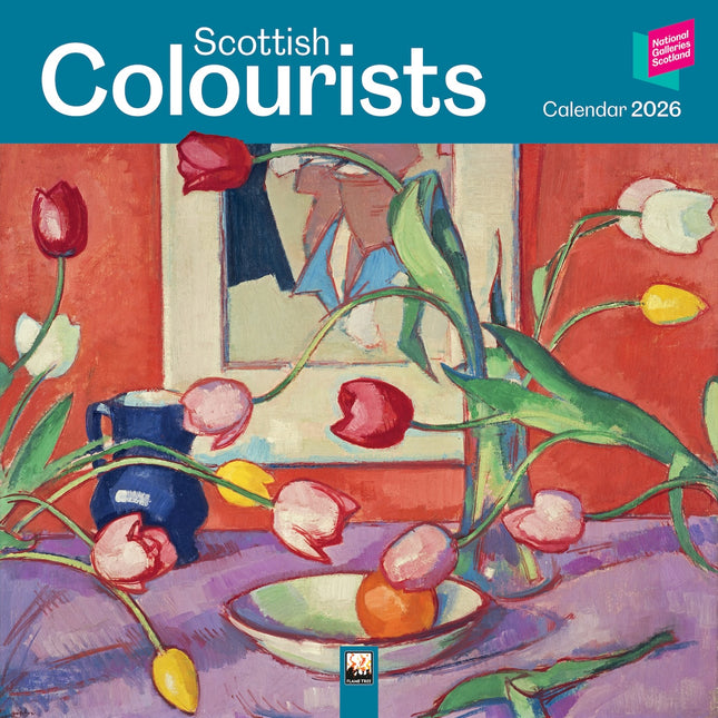 Flame Tree Scottish Colourists Kalender 2026