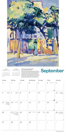 Flame Tree Scottish Colourists Kalender 2026