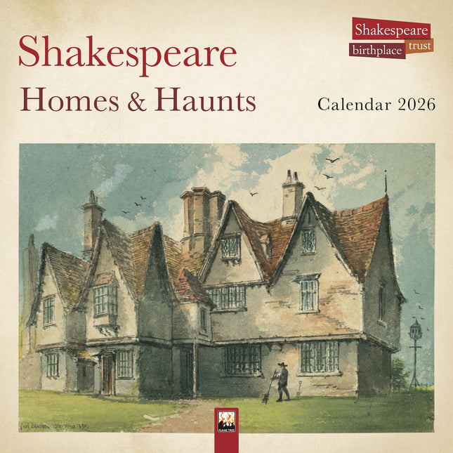 Flame Tree Shakespeare Homes and Haunts Kalender 2026