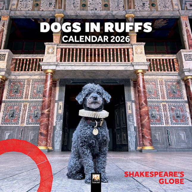 Flame Tree Shakespeare's Globe: Dogs in Ruffs Kalender 2026