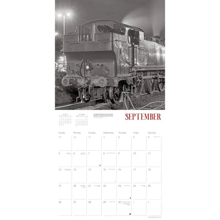Flame Tree Stoomtreinen Kalender 2027