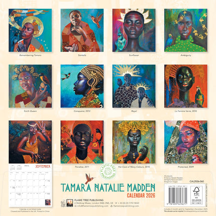 Flame Tree Tamara Natalie Madden Kalender 2026