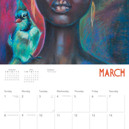 Flame Tree Tamara Natalie Madden Kalender 2026