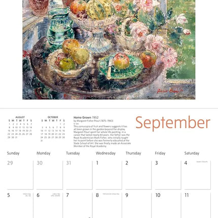 Flame Tree Tate; Art of the Garden Kalender 2027