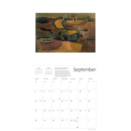 Flame Tree Tate: British Landscapes Kalender 2027