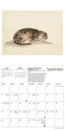 Flame Tree Tate: Cats in Art Kalender 2027 Mini