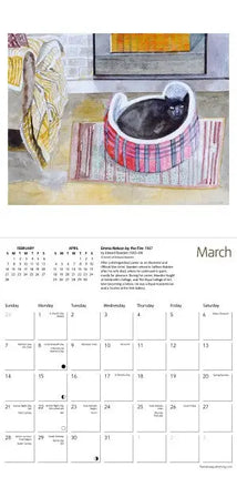Flame Tree Tate: Cats in Art Kalender 2027 Mini