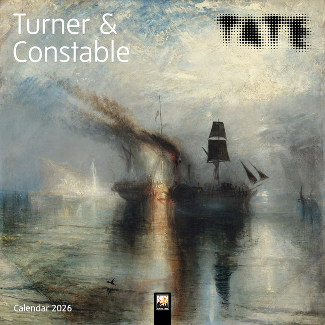 Flame Tree Tate: Turner and Constable Kalender 2026