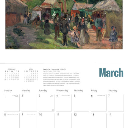 Flame Tree The Courtauld: Impressionist Landscapes Kalender 2026