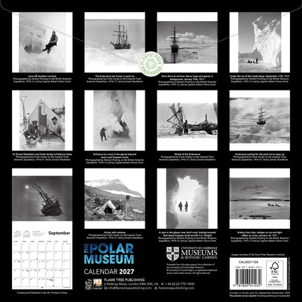 Flame Tree The Polar Museum Kalender 2027
