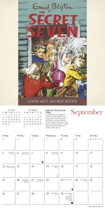 Flame Tree The Secret Seven Kalender 2027 Mini