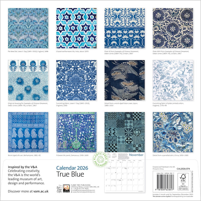 Flame Tree True Blue Kalender 2026