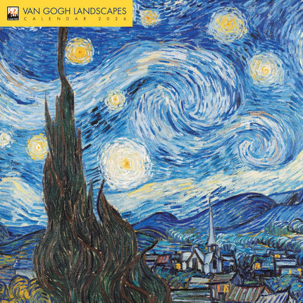 Flame Tree Vincent van Gogh Landscapes Kalender 2026