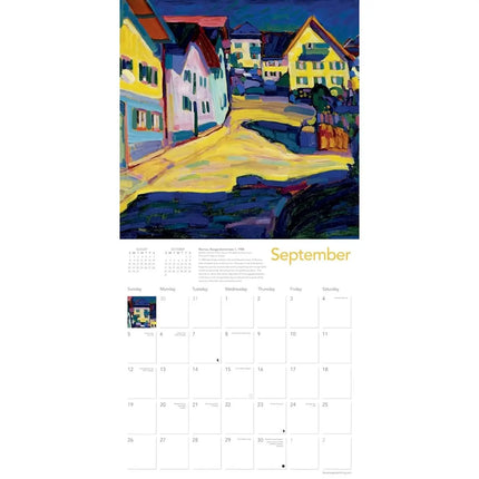 Flame Tree Wassily Kandinsky Kalender 2027