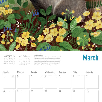 Flame Tree Wildlife Kalender 2026
