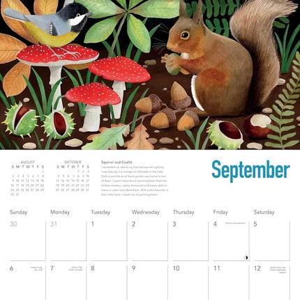 Flame Tree Wildlife Kalender 2026