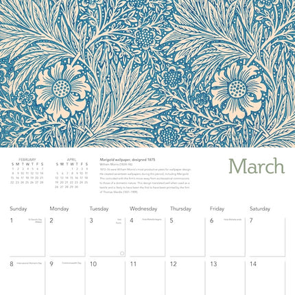 Flame Tree William Morris Gallery Kalender 2026