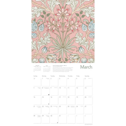 Flame Tree William Morris Kalender 2027