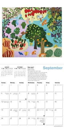 Flame Tree Young Artists Kalender 2027 Mini