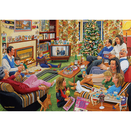 Gibsons A Christmas to Remember Puzzel 4x 500 Stukjes