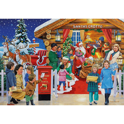 Gibsons A Christmas to Remember Puzzel 4x 500 Stukjes