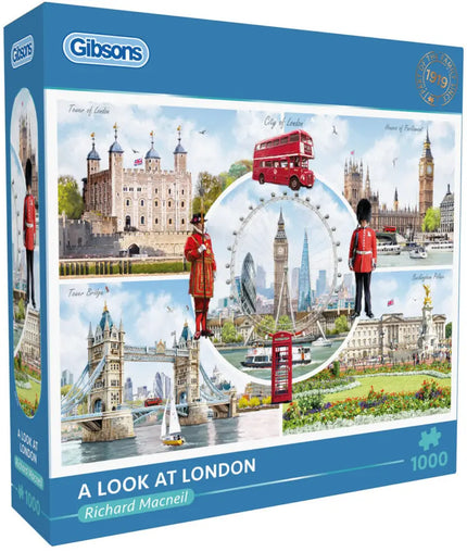 Gibsons A Look At London Puzzel 1000 Stukjes