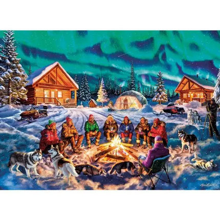 Gibsons A Night of Northern Lights Puzzel 1000 Stukjes