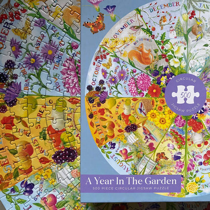 Gibsons A Year in the Garden Puzzel 500 Stukjes