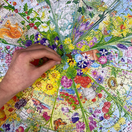 Gibsons A Year in the Garden Puzzel 500 Stukjes