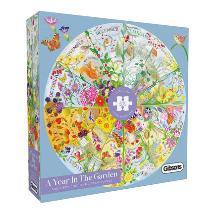 Gibsons A Year in the Garden Puzzel 500 Stukjes
