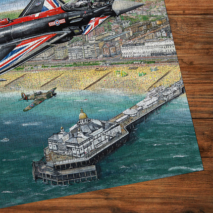 Gibsons Airshow Over Eastbourne Puzzel 500 Stukjes