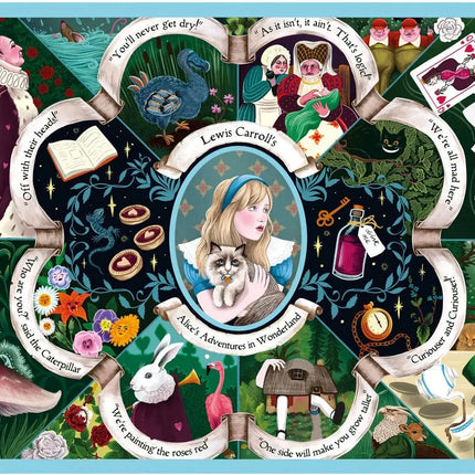 Gibsons Alice's Adventures in Wonderland Puzzel 1000 Stukjes