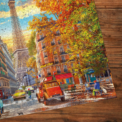 Gibsons Autumn in Paris Puzzel 1000 Stukjes