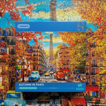 Gibsons Autumn in Paris Puzzel 1000 Stukjes