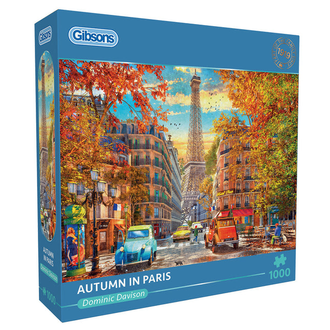 Gibsons Autumn in Paris Puzzel 1000 Stukjes