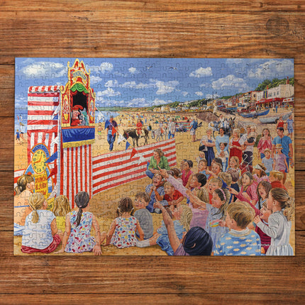 Gibsons Beside the Seaside Puzzel 4x 500 Stukjes