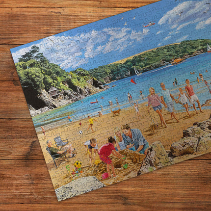 Gibsons Beside the Seaside Puzzel 4x 500 Stukjes