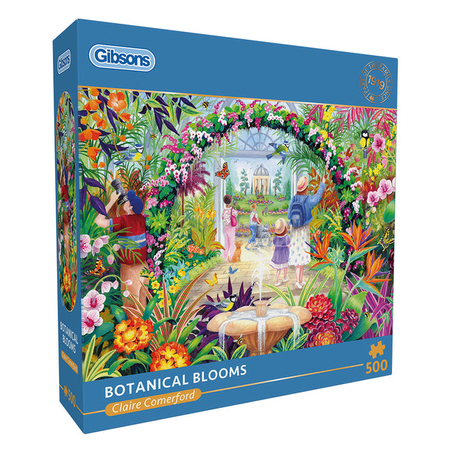 Gibsons Botanical Blooms Puzzel 500 Stukjes