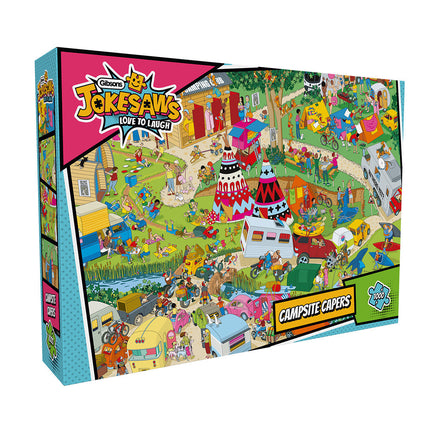 Gibsons Campsite Capers Puzzel 1000 Stukjes