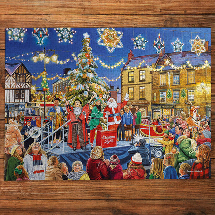 Gibsons Christmas Switch On Puzzel 1000 Stukjes
