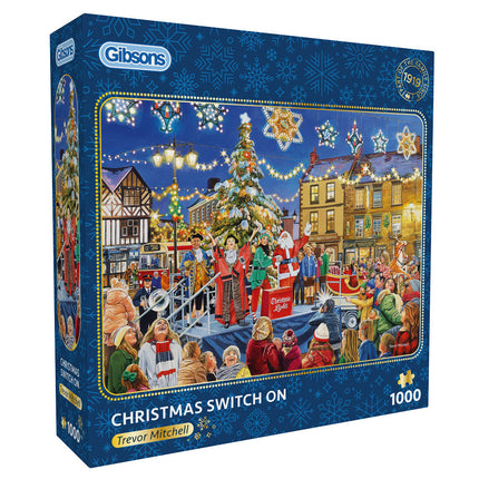 Gibsons Christmas Switch On Puzzel 1000 Stukjes